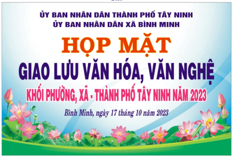 Tổ chức giao lưu văn hóa, văn nghệ khối phường, xã thành phố Tây Ninh năm 2023